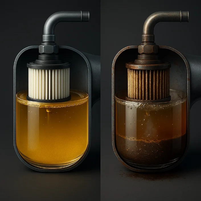 Why does a fuel station need tank cleaning?